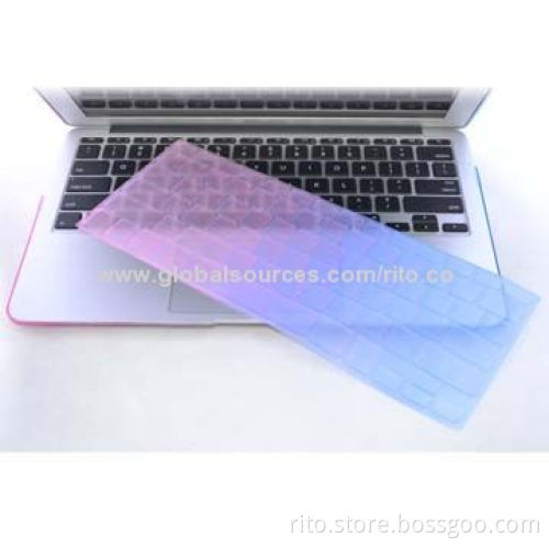 New Rainbow Design Silicone Keyboard Protector for Macbook Air 11-inch